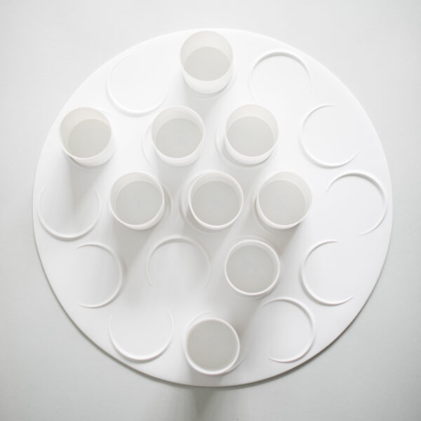 EGGSHELL beaker + eclips tray