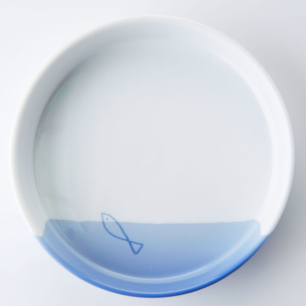 MY1ST baby plate deep fish